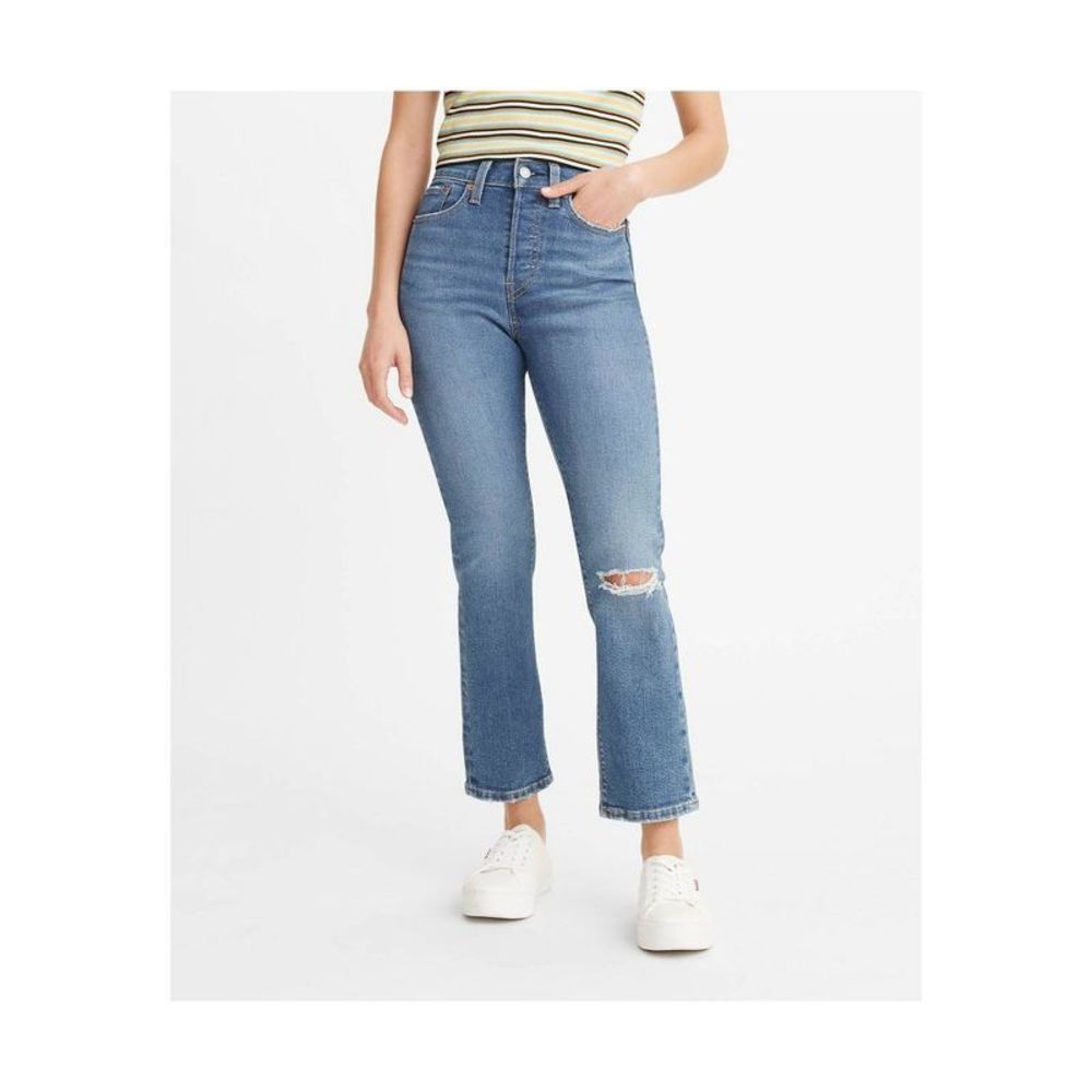 Levi's® Women's High-Rise Wedgie Straight Cropped Jeans - Fall Star 27